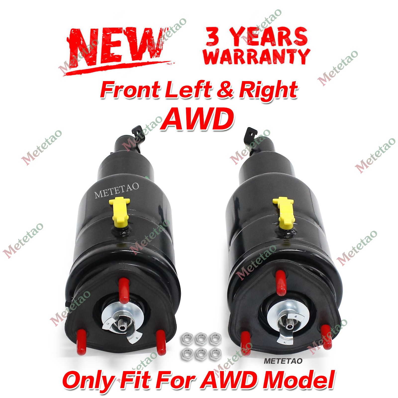 Front Air Suspension Shock Strut Left + Right For 08-16 Lexus LS600 LS460 AWD