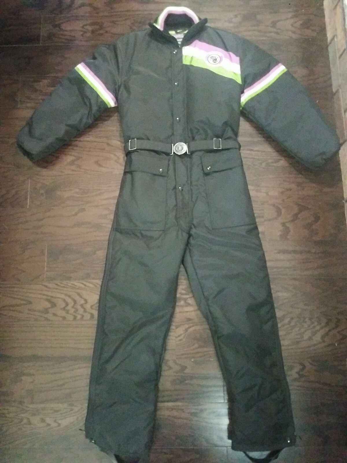 Vintage Arctic Cat Snowmobile Apparel Snow Ski Winter Warm Suit Mens Medium EUC