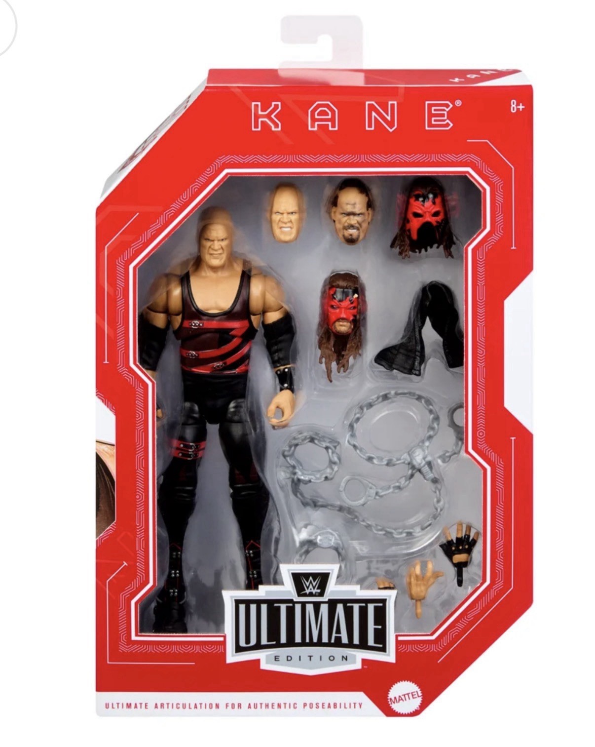 WWE Ultimate Edition Legends Kane Action Figure Exclusive Presale Listing