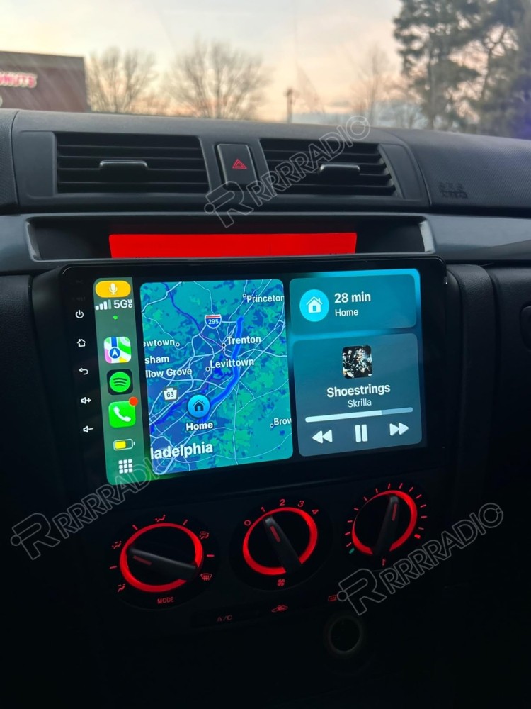 For Mazda 3 2004-2009 Android Apple Carplay Car Stereo Radio GPS Navi Player