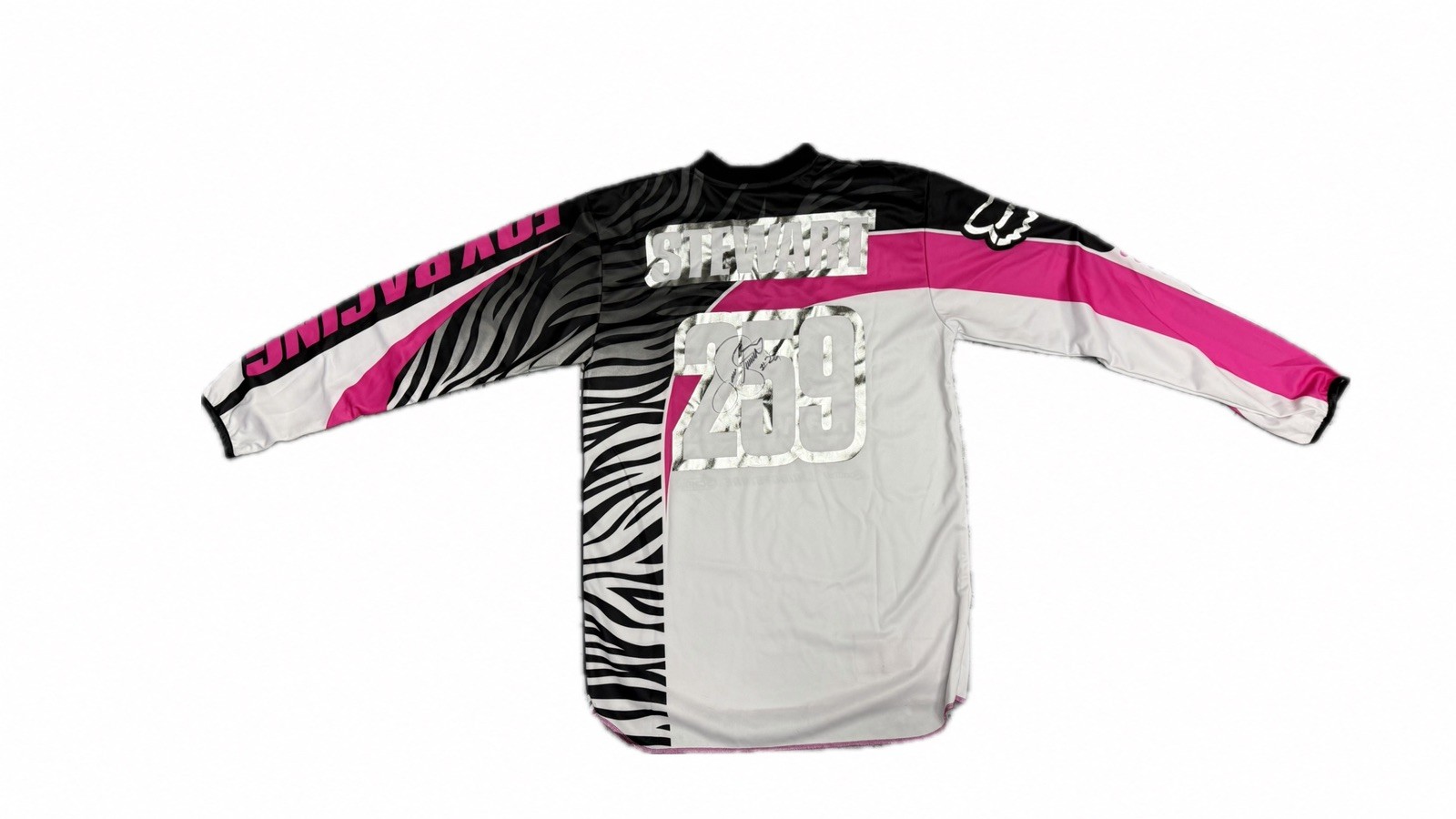 James Bubba Stewart #259 Signed Fox Kawasaki Jersey - Replica series James Bubba Stewart #259 Signed Fox Kawasaki Jersey - Replica series