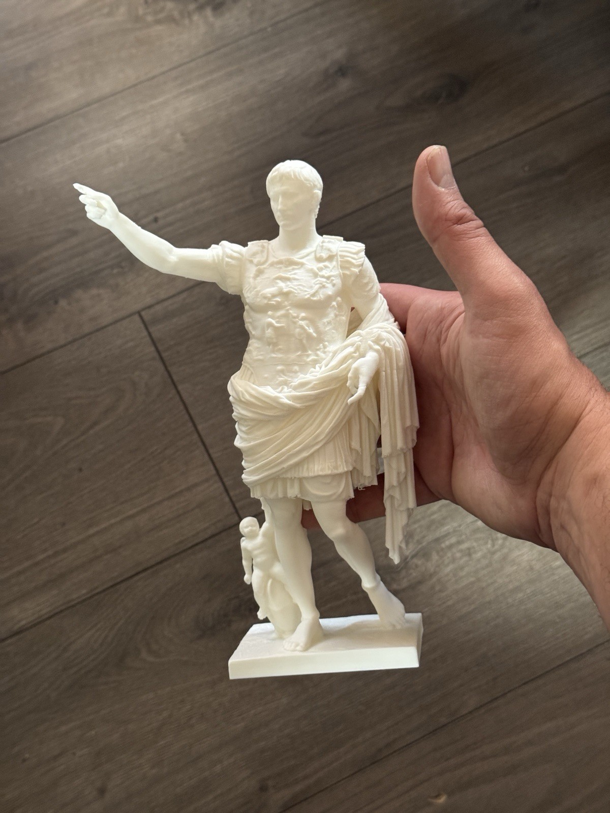 WHITE Julius Caesar Augustus Octavian Roman Emperor Prima Porta Rome 6 WHITE Julius Caesar Augustus Octavian Roman Emperor Prima Porta Rome 6