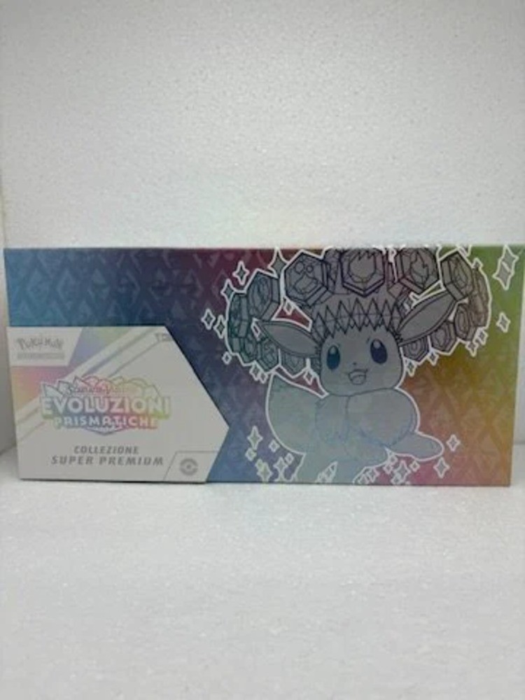 Pokemon Prismatic Evolutions Super Premium Collection Ita Sealed SPC UPC Pokemon Prismatic Evolutions Super Premium Collection Ita Sealed SPC UPC