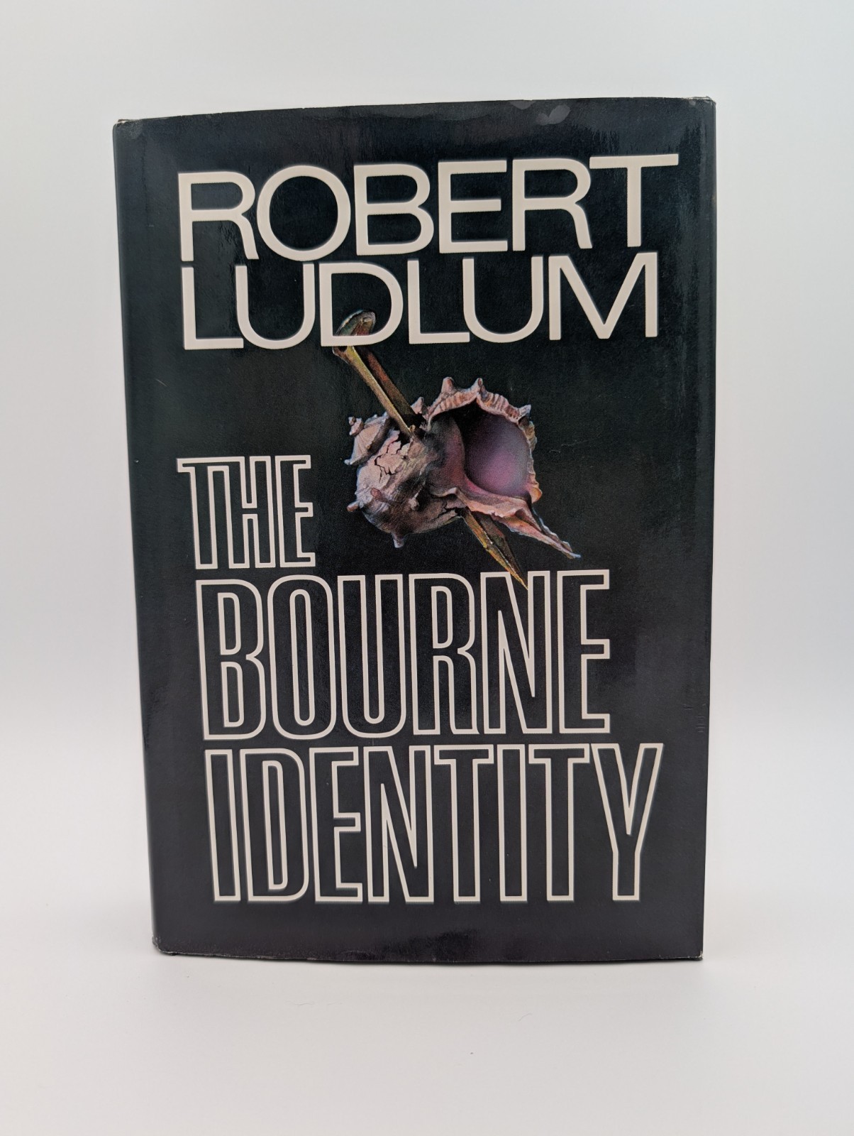 THE BOURNE IDENTITY by ROBERT LUDLUM HCDJ FIRST EDITION / FIRST PRINTING