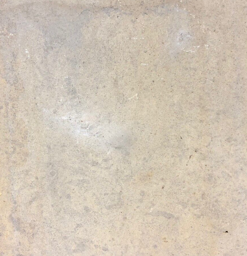 12x12 Natural Stone Beige Tile Floor 1/2\