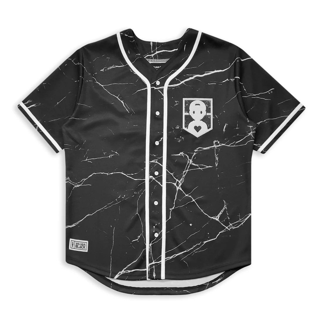 William Black - Staple - Baseball Jersey Large (L) William Black - Staple - Baseball Jersey Large (L)
