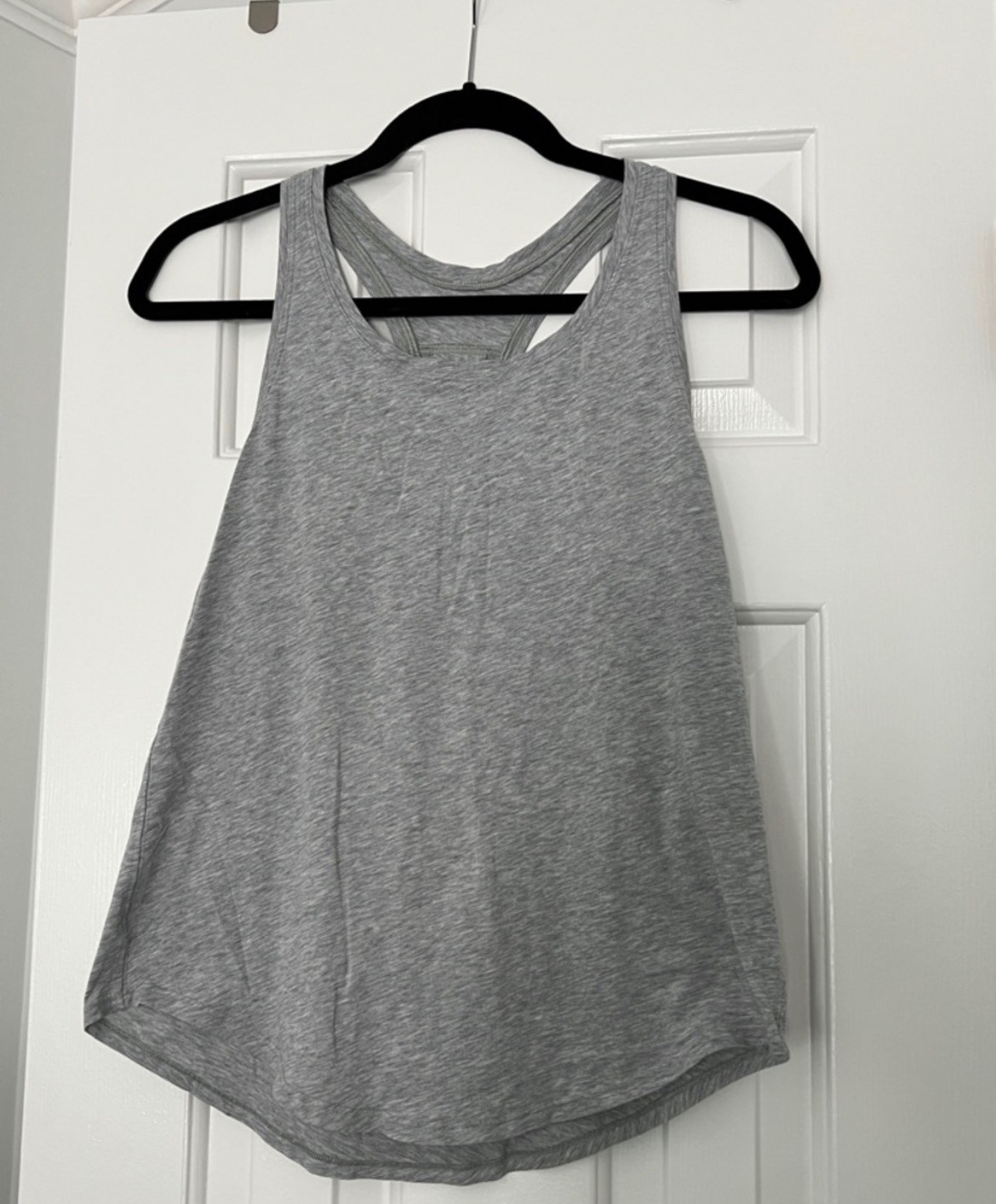 lululemon athletica Light Gray Racerback Tank lululemon athletica Light Gray Racerback Tank