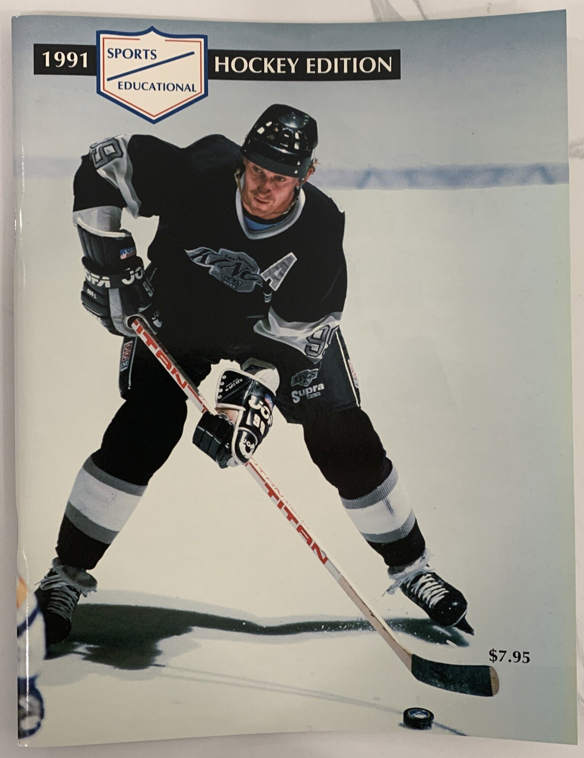 1991 Sports Educational Hockey Edition Wayne Gretzky Cover & 18 Cards 1991 Sports Educational Hockey Edition Wayne Gretzky Cover & 18 Cards