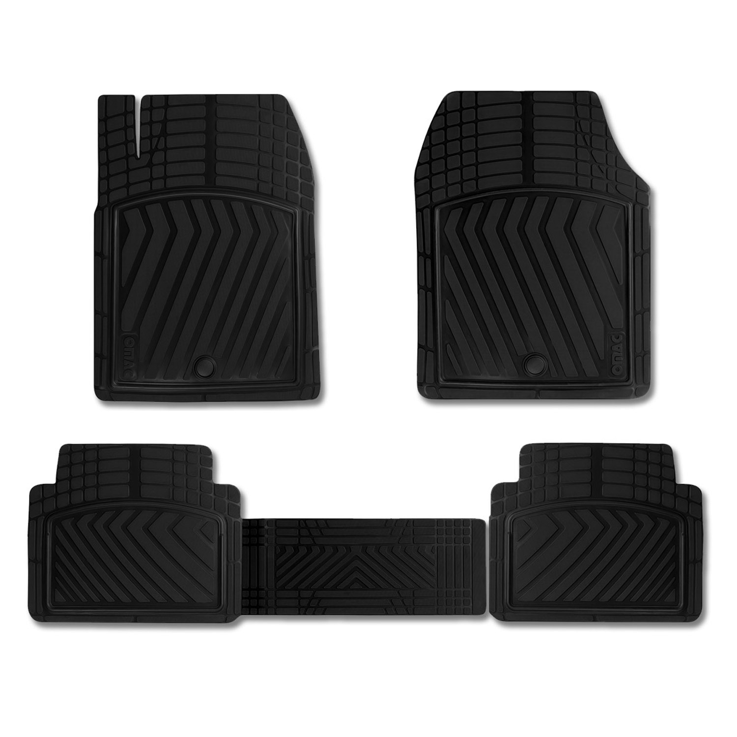 For Scion Universal Floor Mats Liner All Weather Black