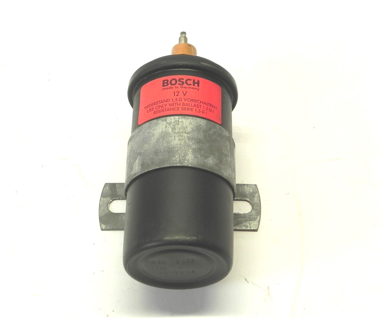 VINTAGE 1971-74 FORD PINTO CAPRI MUSTANG IGNITION COIL 12V BOSCH #0221119002 NOS VINTAGE 1971-74 FORD PINTO CAPRI MUSTANG IGNITION COIL 12V BOSCH #0221119002 NOS