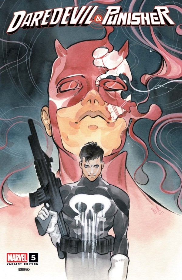 DAREDEVIL / PUNISCHER: THE DEVIL TRIGGER #5 PEACH MOMOKO TRADE VARIANT