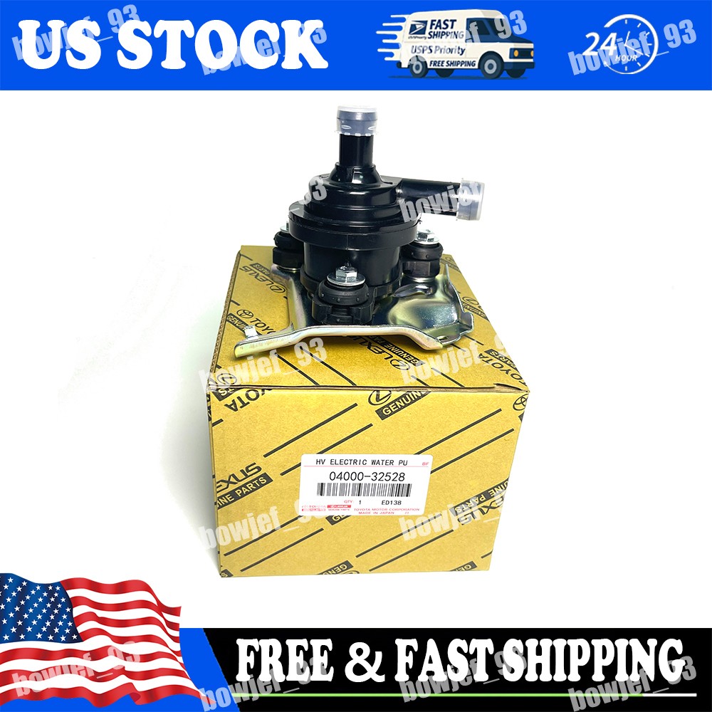 04-09 PRIUS HYBRID SYSTEM WATER PUMP GENUINE TOYOTA NEW 04000-32528 04-09 PRIUS HYBRID SYSTEM WATER PUMP GENUINE TOYOTA NEW 04000-32528