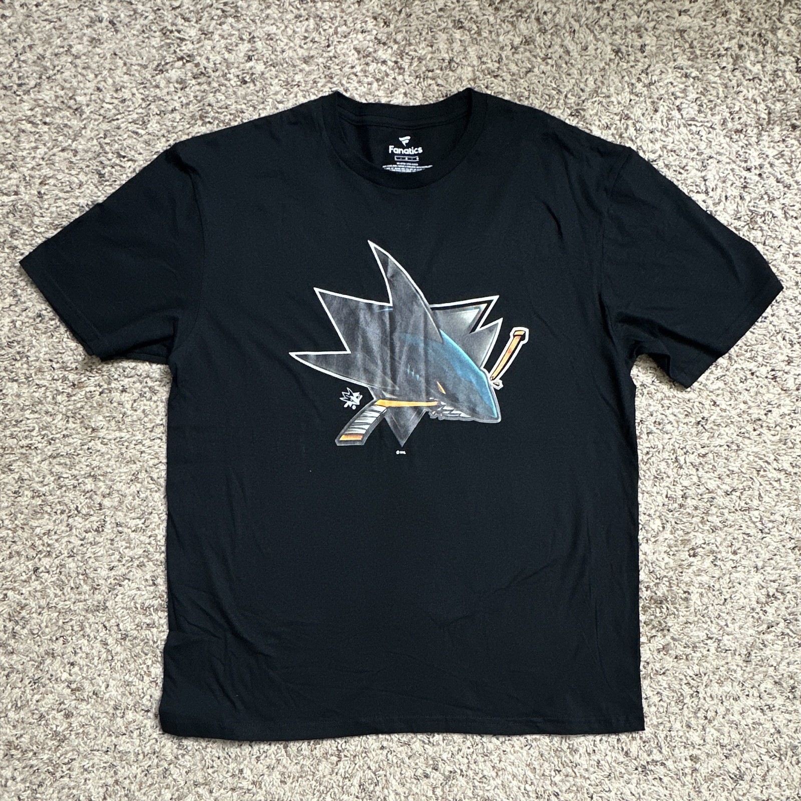 Fanatics San Jose Sharks Macklin Celebrini #71 NHL Tshirt *New no tag see notes Fanatics San Jose Sharks Macklin Celebrini #71 NHL Tshirt *New no tag see notes