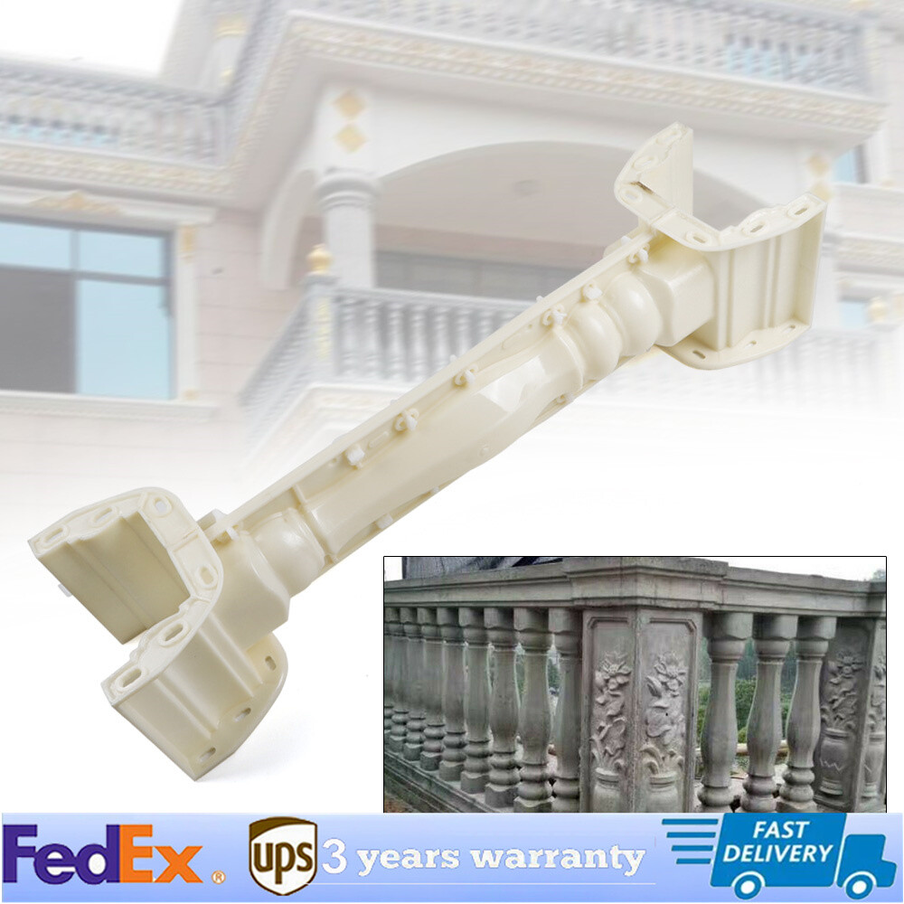 89cm Roman Column Balustrades Molds Plastic Fence Cement Railing Plaster Mold US
