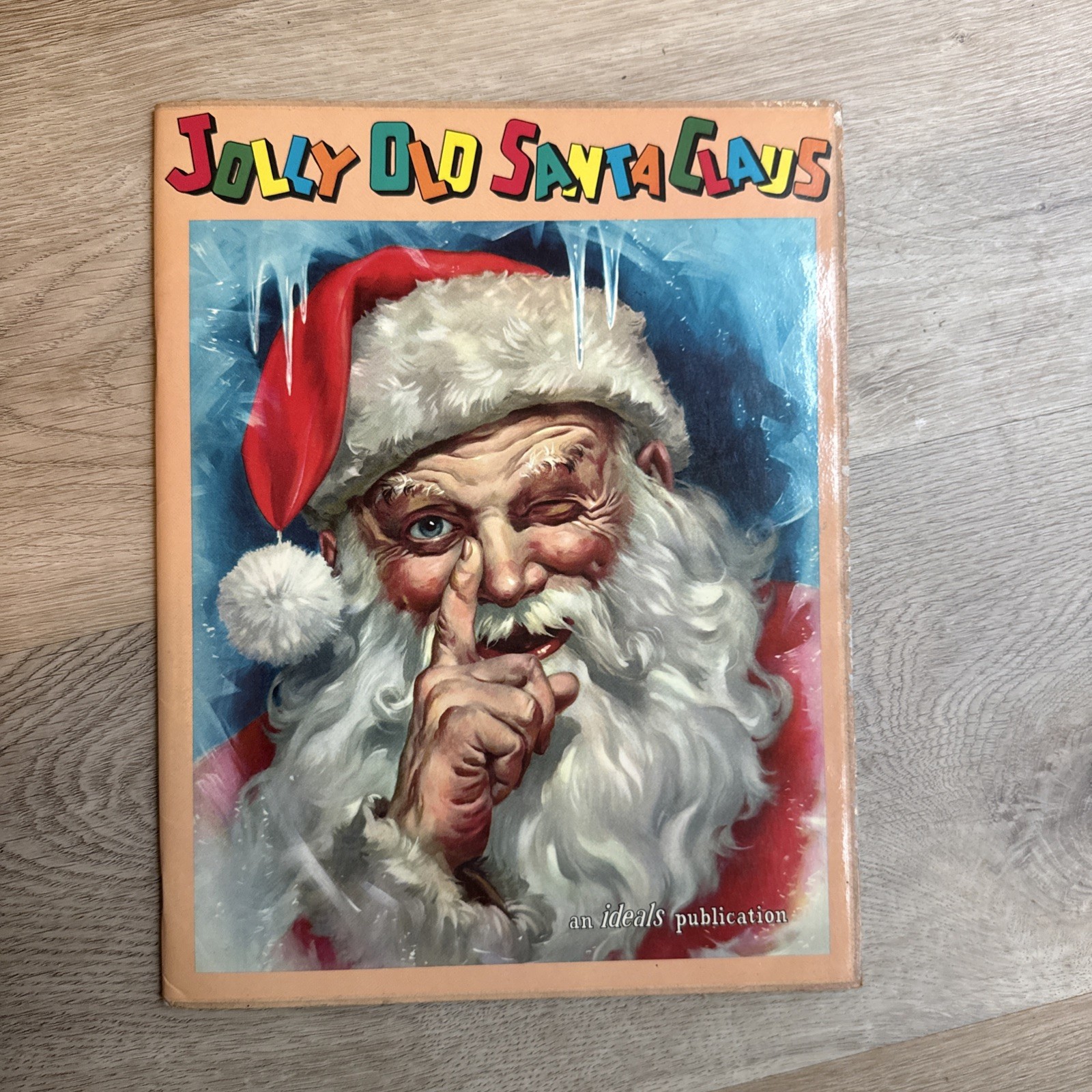 Vtg 1958 Ideals JOLLY OLD SANTA CLAUS Paperback BOOK Illustrated, GEORGE HINKE Vtg 1958 Ideals JOLLY OLD SANTA CLAUS Paperback BOOK Illustrated, GEORGE HINKE
