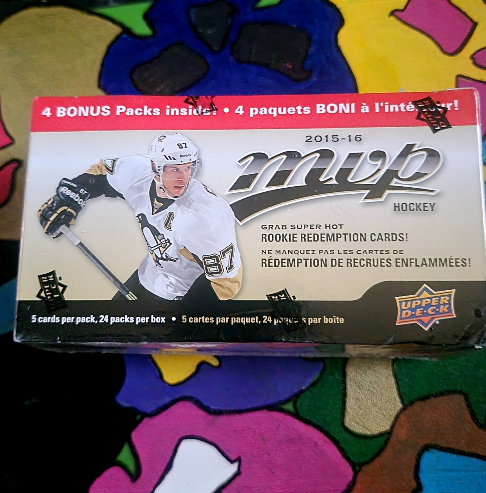 2015-16 Upper Deck Mvp Sealed Box 2015-16 Upper Deck Mvp Sealed Box