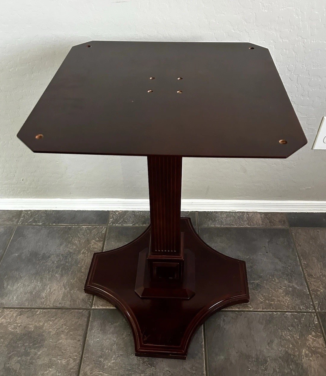 Rare Franklin Mint Scrabble Collector's Edition Table Rare Franklin Mint Scrabble Collector's Edition Table