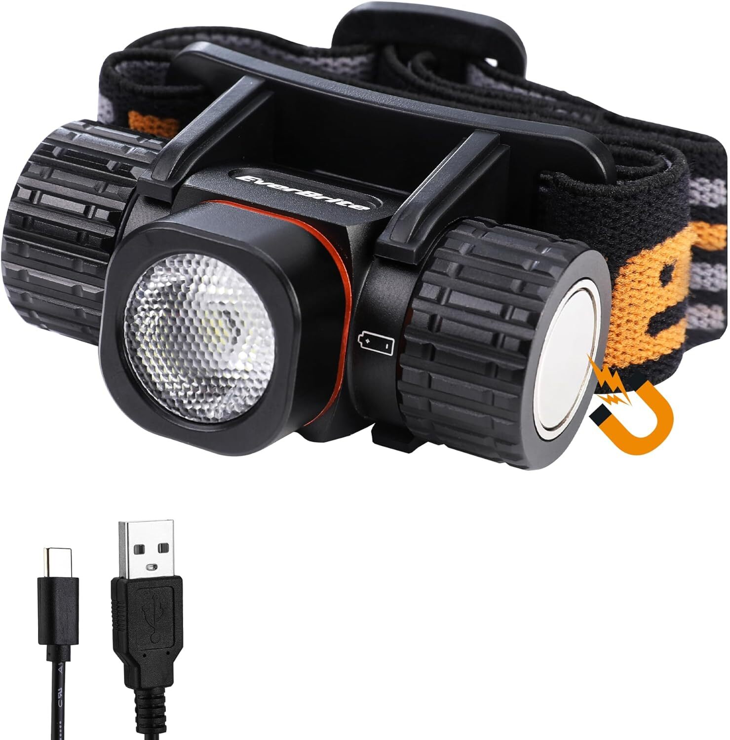 EverBrite Rechargeable Headlamp 500Lumen/1000Lumen LED Rechargeable MagneticBase EverBrite Rechargeable Headlamp 500Lumen/1000Lumen LED Rechargeable MagneticBase