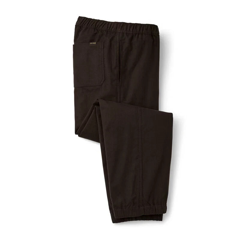 Filson Alaskan Guide Flannel Jogger Pants Brown Mens M NWT