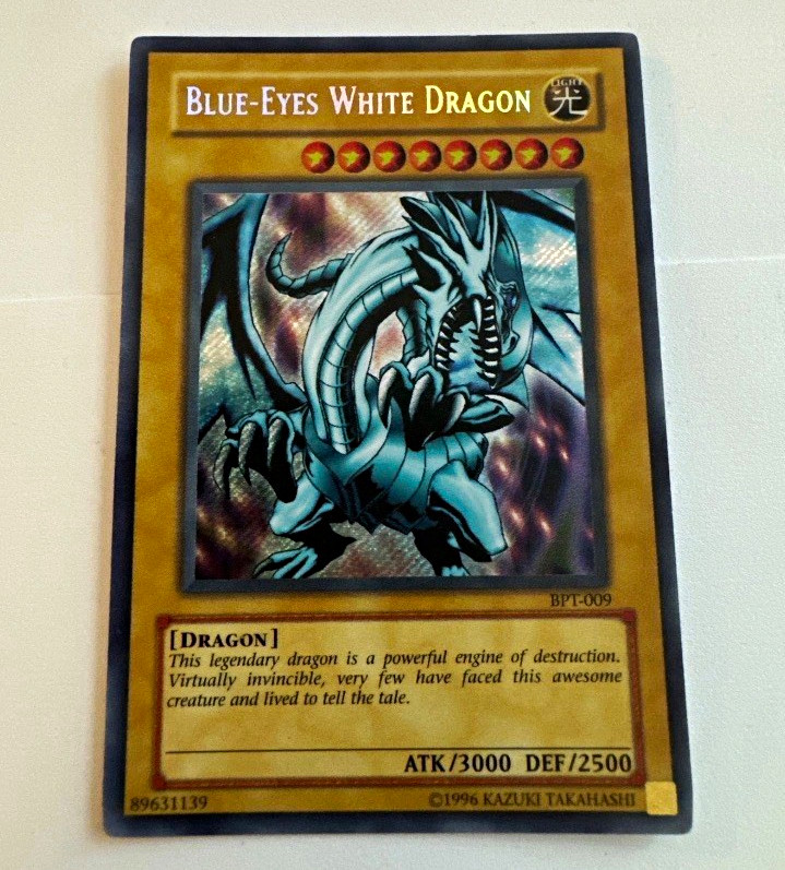 Konami Yu-Gi-Oh BPT 3-Card Foil Lot: Blue-Eyes, Dark Magician, B. Skull Konami Yu-Gi-Oh BPT 3-Card Foil Lot: Blue-Eyes, Dark Magician, B. Skull