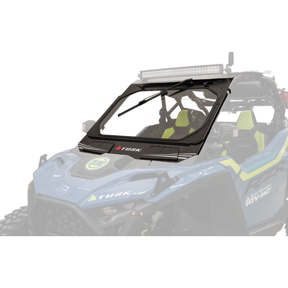 Tusk Folding Glass Windshield W/ Wiper 1904590035