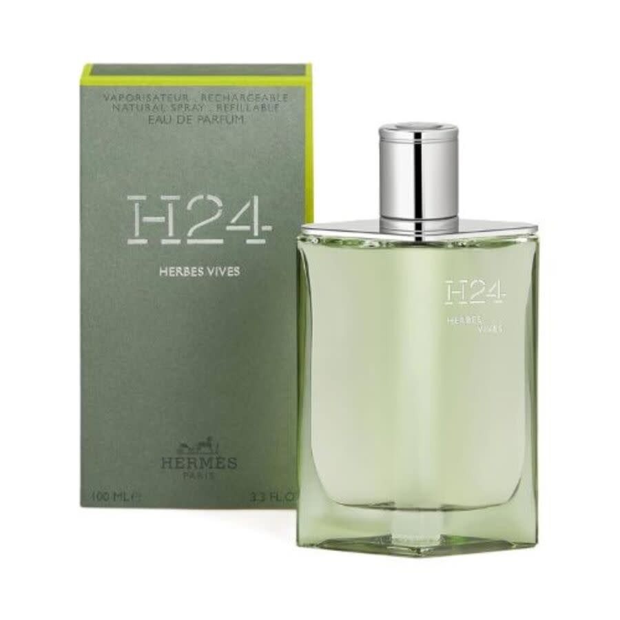 Hermes Men\'s H24 Herbes Vives EDP Spray 3.4 oz Fragrances 3346130432111