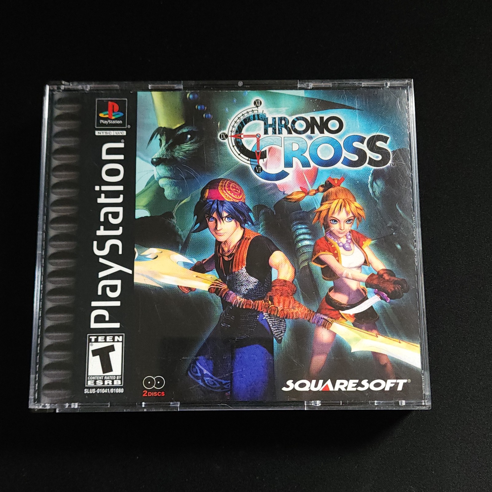 Chrono Cross - Sony PlayStation 1 Black Label No Manual VGC