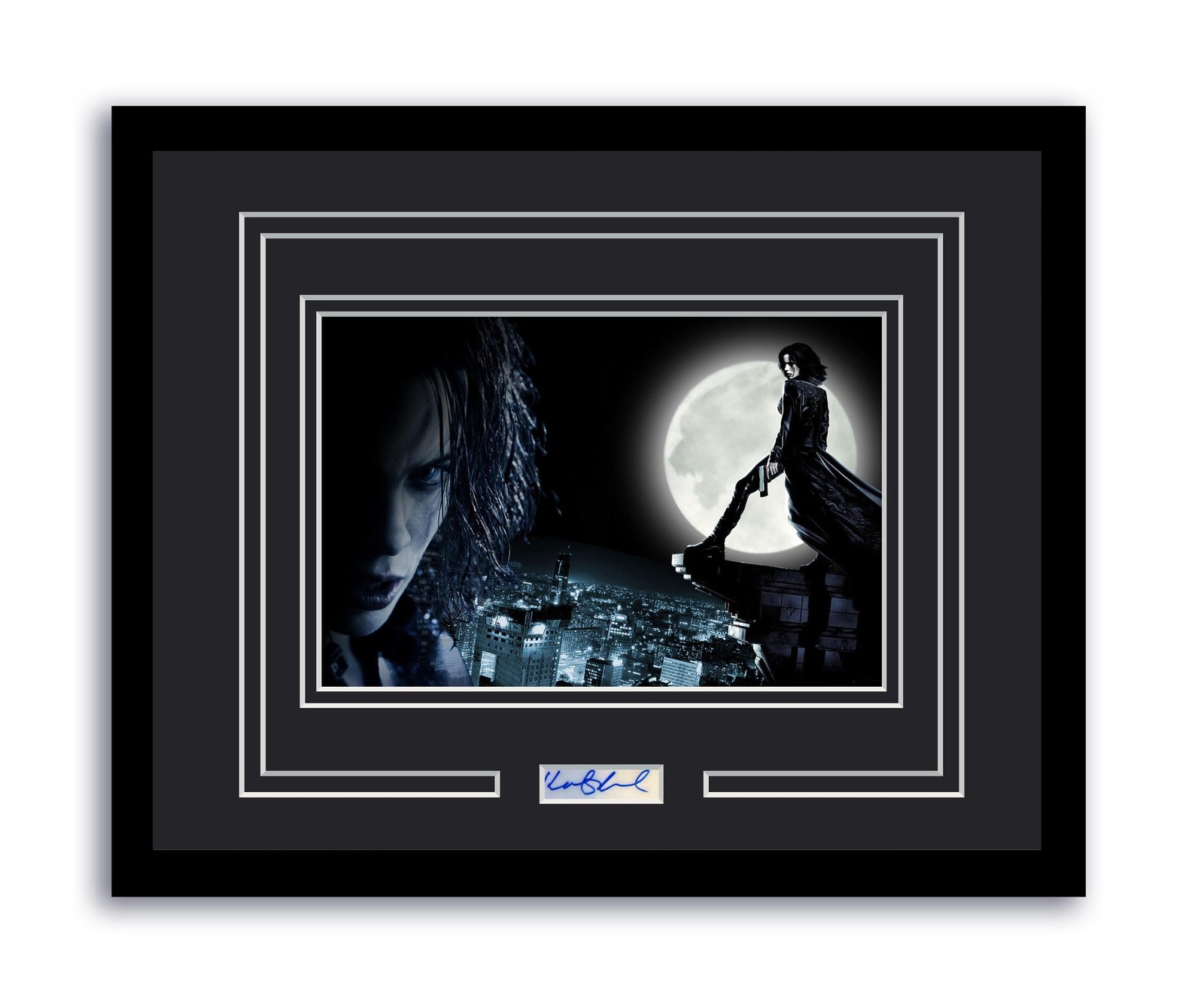 Underworld Kate Beckinsale Autographed Signed 11x14 Framed Photo ACOA