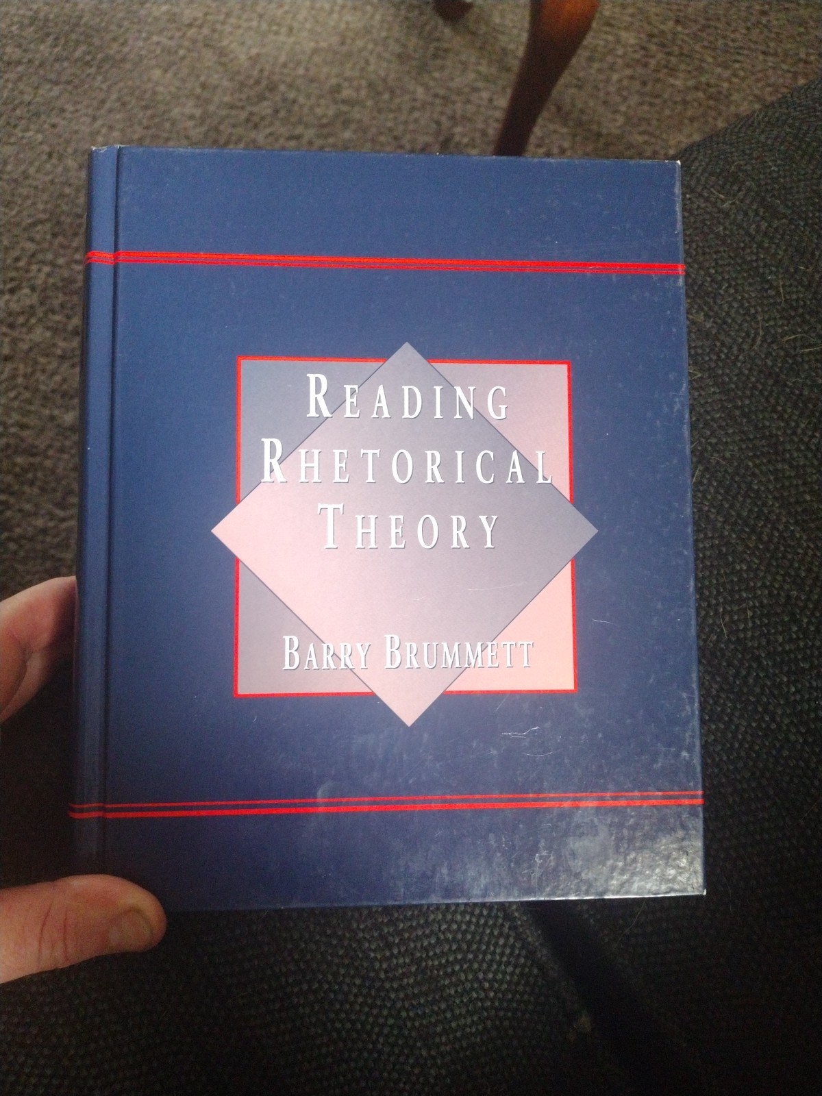 Reading Rhetorical Theory by Barry Brummett, 2000 Large hardback VG textbook Reading Rhetorical Theory by Barry Brummett, 2000 Large hardback VG textbook