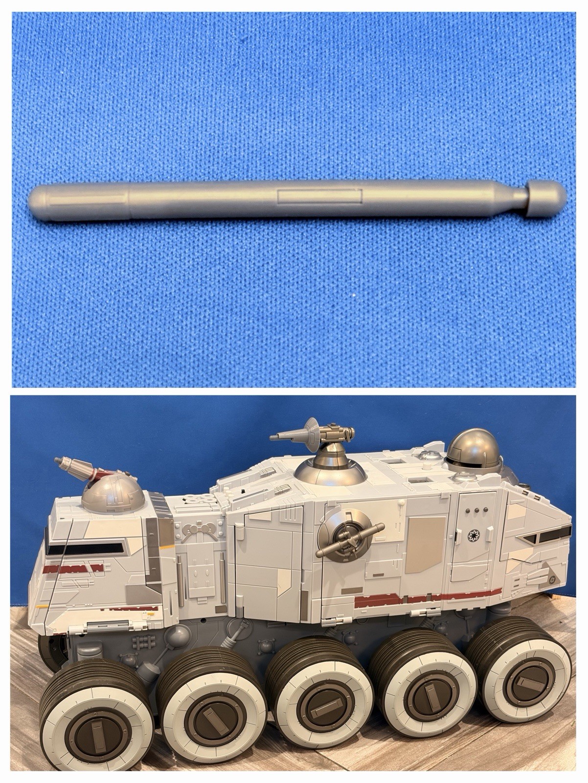 2008 HASBRO STAR WARS CLONE WARS TURBO TANK VEHICLE REPLACEMENT MISSILES $1 EACH