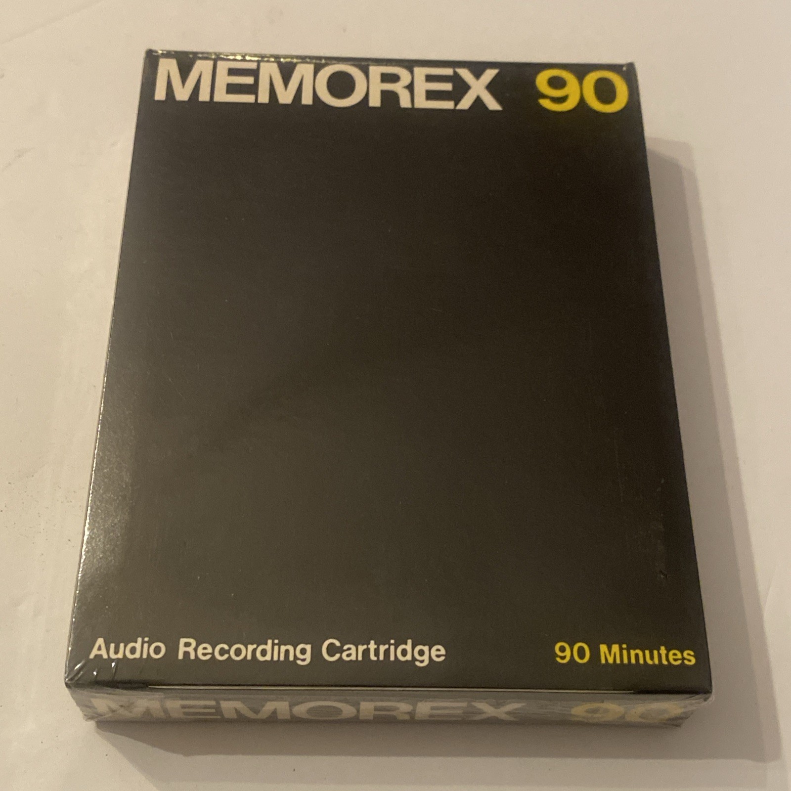Blank 8-Track Cartridge Tape MEMOREX 90 minutes New Old Stock NOS Factory Sealed Blank 8-Track Cartridge Tape MEMOREX 90 minutes New Old Stock NOS Factory Sealed