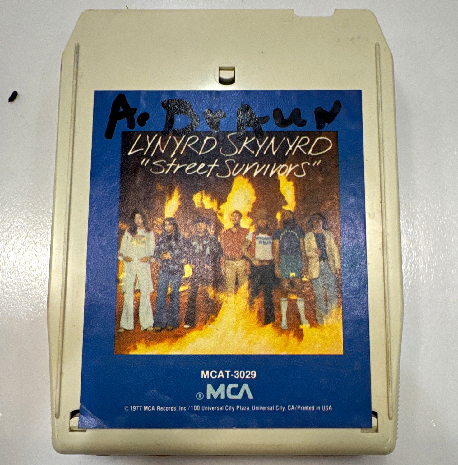 Lynyrd Skynyrd Street Survivors 8-Track Cartridge MCA 1977 MCAT-3029