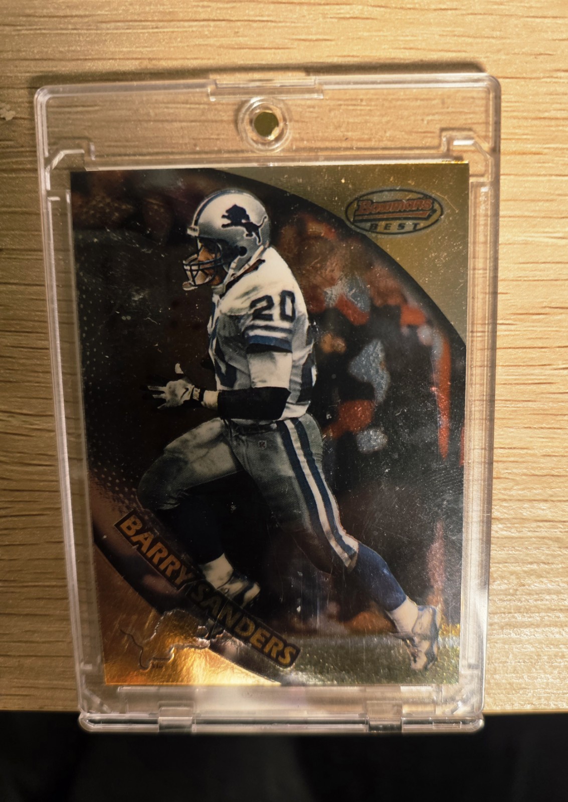 1997 Bowman\'s Best - Barry Sanders #70 Refractor