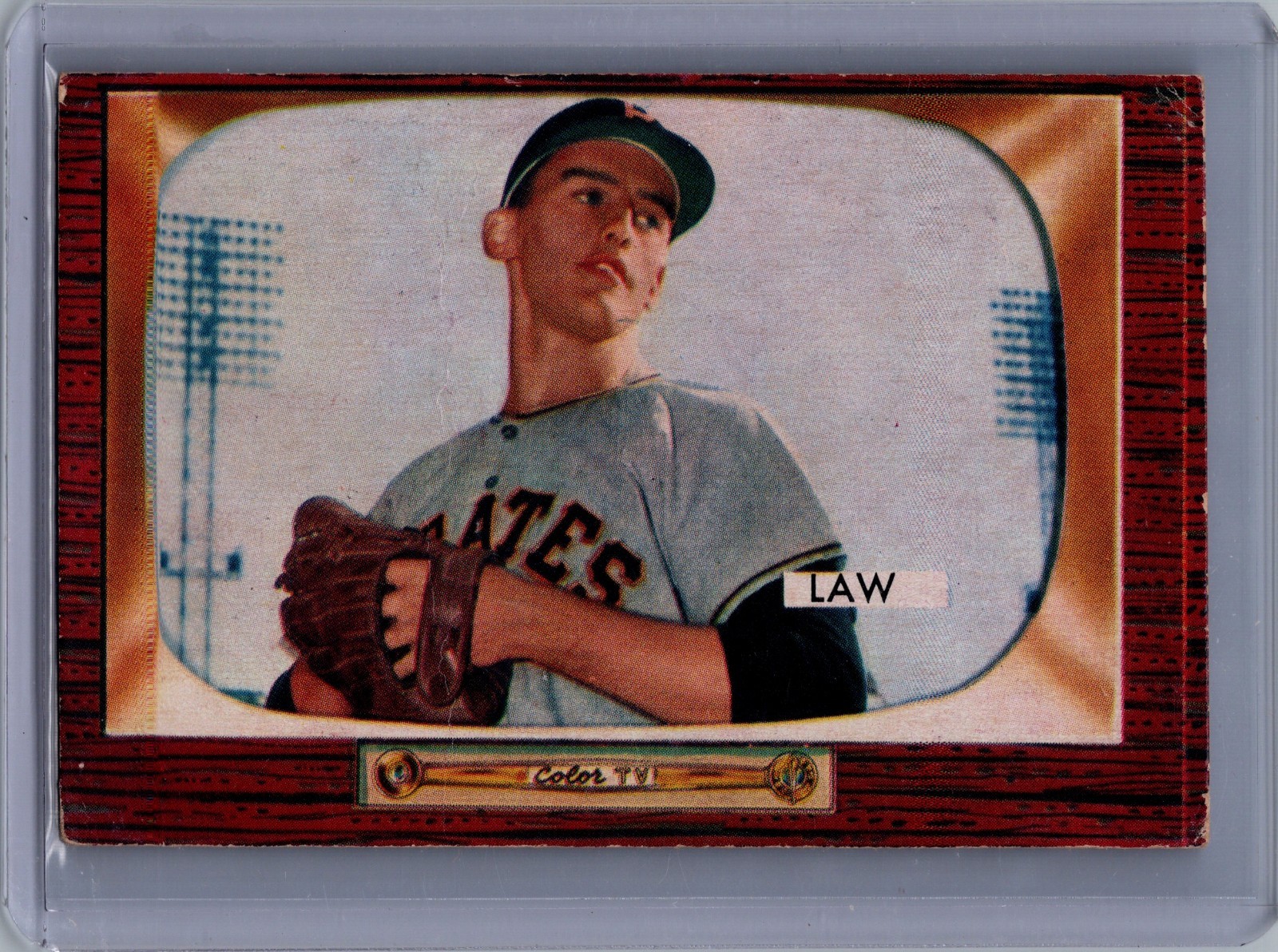 1955 Bowman - Vern Law #199