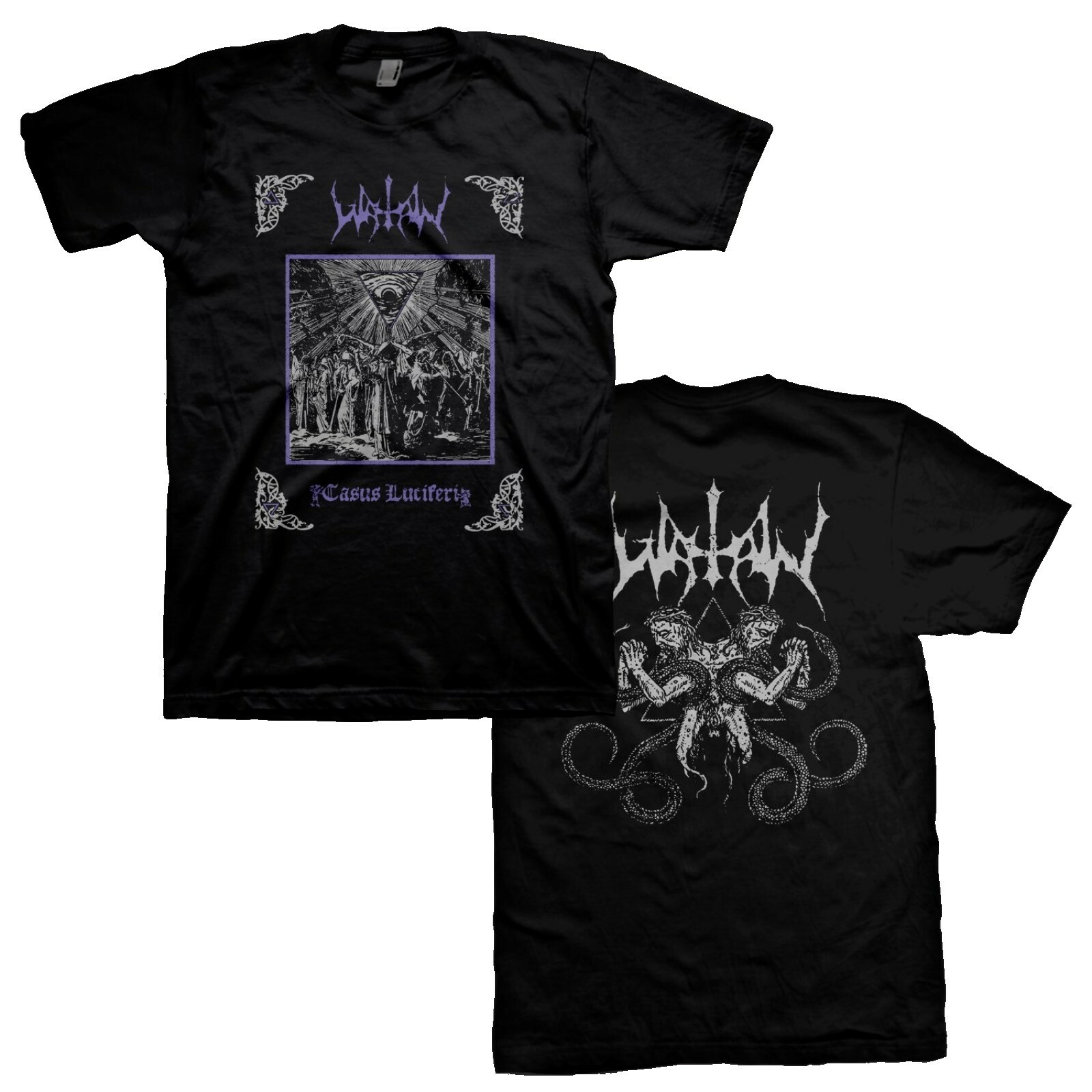 WATAIN cd cvr CASUS LUCIFERI Official SHIRT XL New swedish black metal WATAIN cd cvr CASUS LUCIFERI Official SHIRT XL New swedish black metal