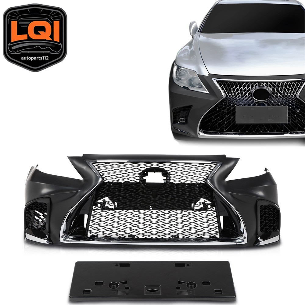 Fit for 2007 2008 2009 Lexus LS460 to 18+ LS F-Sport Style Full Front bumper NEW