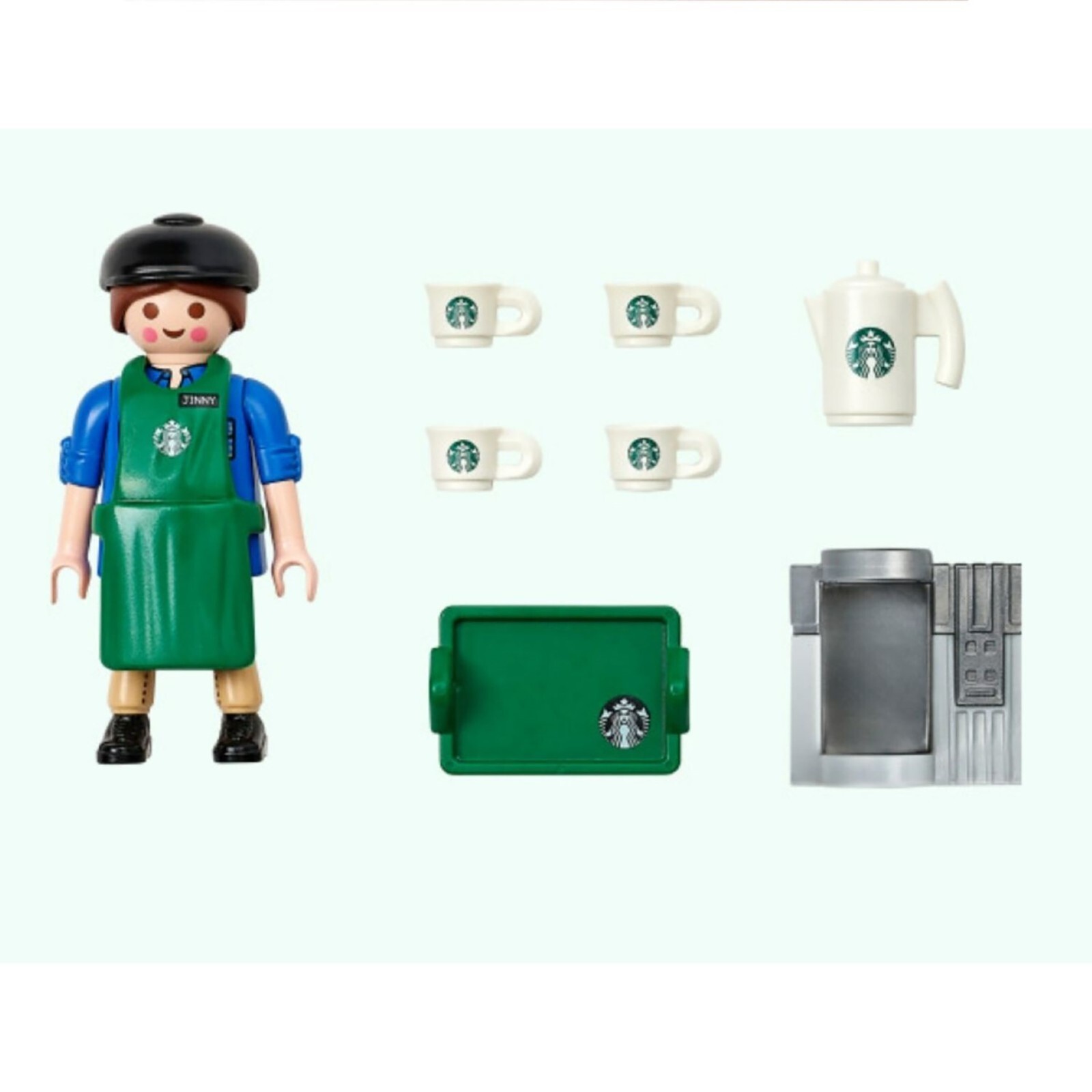 STARBUCKS KOREA Playmobil Figure 2024 MEET THE BUDDY'S MOMENT Limited Edition