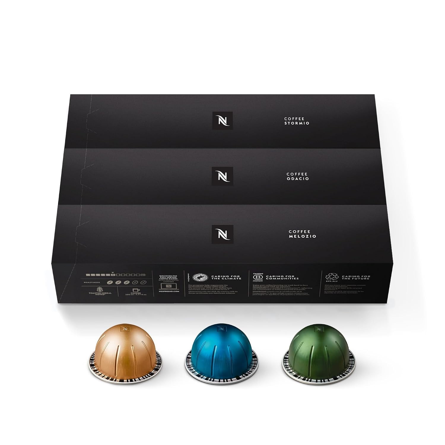 Nespresso Capsules Vertuo - Variety Pack - Medium & Dark Roast Coffee - 30 Count Nespresso Capsules Vertuo - Variety Pack - Medium & Dark Roast Coffee - 30 Count