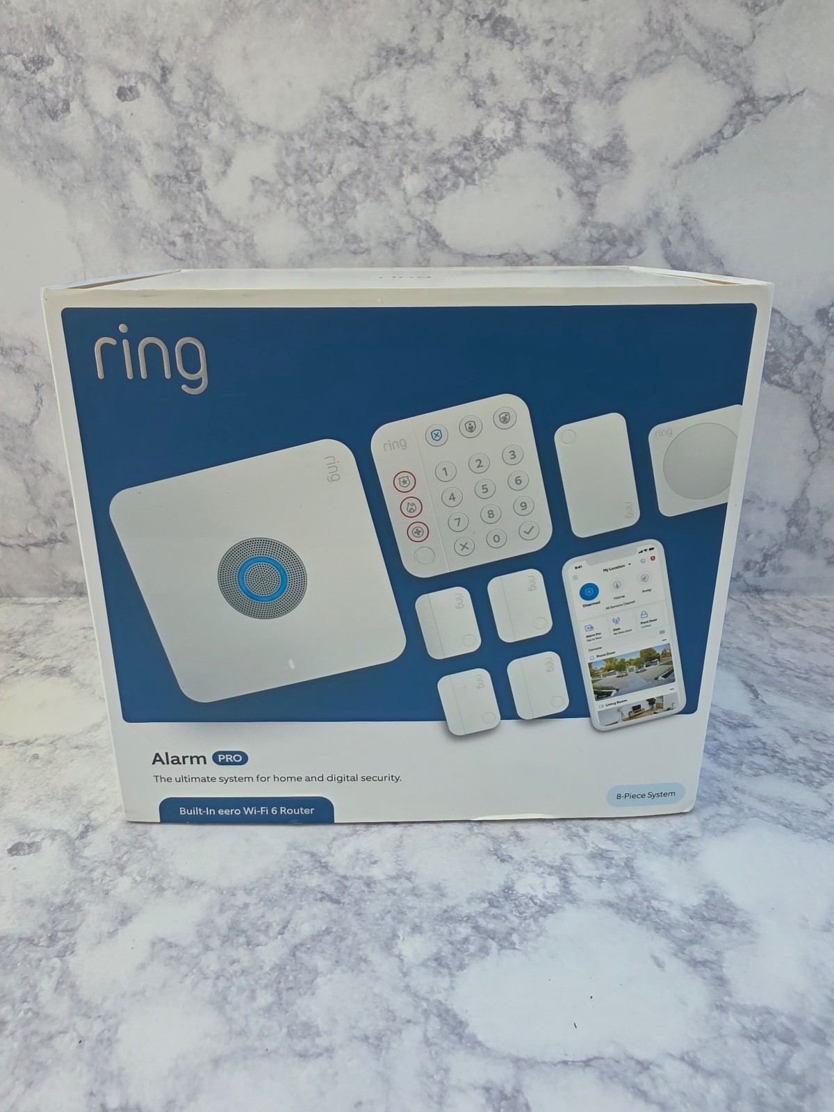 Ring Alarm Pro Home Security System Wi-Fi 6 Router - 8-Piece *New in Box* Ring Alarm Pro Home Security System Wi-Fi 6 Router - 8-Piece *New in Box*