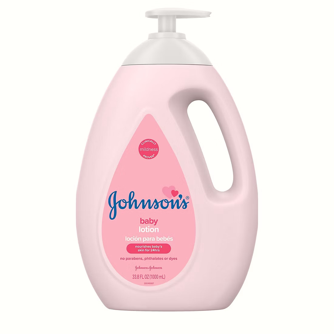 Johnson's Moisturizing Pink Baby Lotion with Coconut Oil, 33.8 fl. oz Johnson's Moisturizing Pink Baby Lotion with Coconut Oil, 33.8 fl. oz