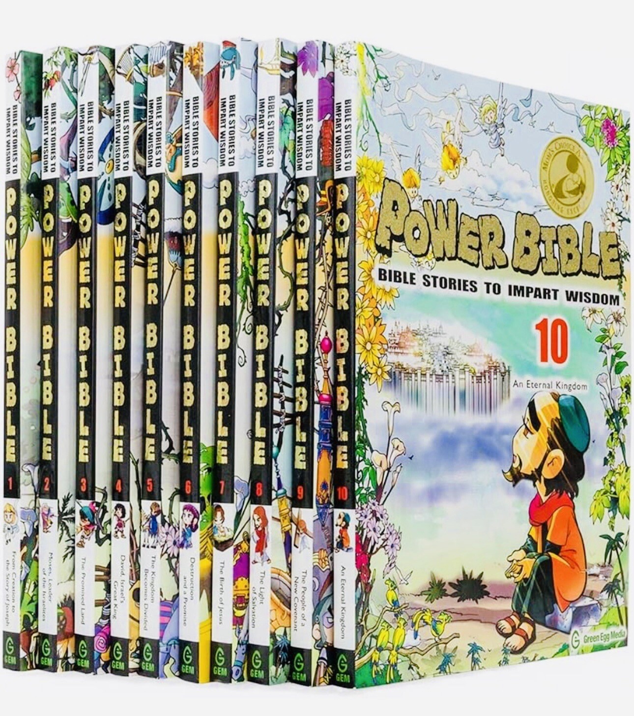 Shin-Joong Kim Power Bible: Bible Stories To Impart Wisdom Complete Set Shin-Joong Kim Power Bible: Bible Stories To Impart Wisdom Complete Set