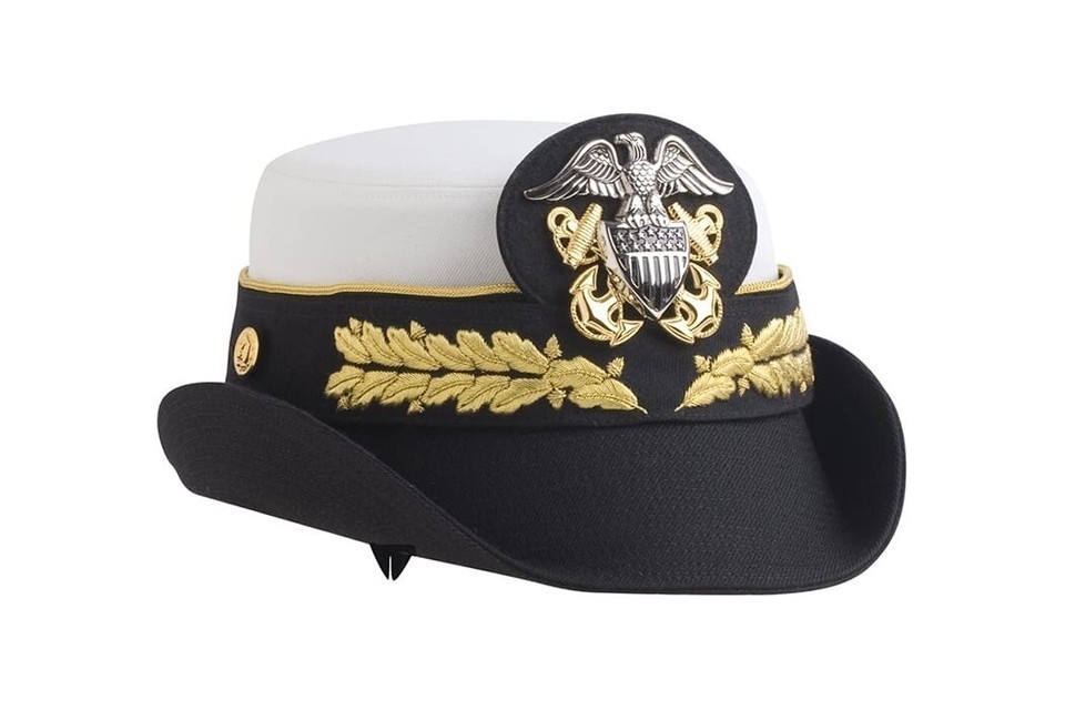NAVY ADMIRAL OFFiCER HAT, WOMEN’S NAVY ADMIRAL OFFiCER HAT, WOMEN’S