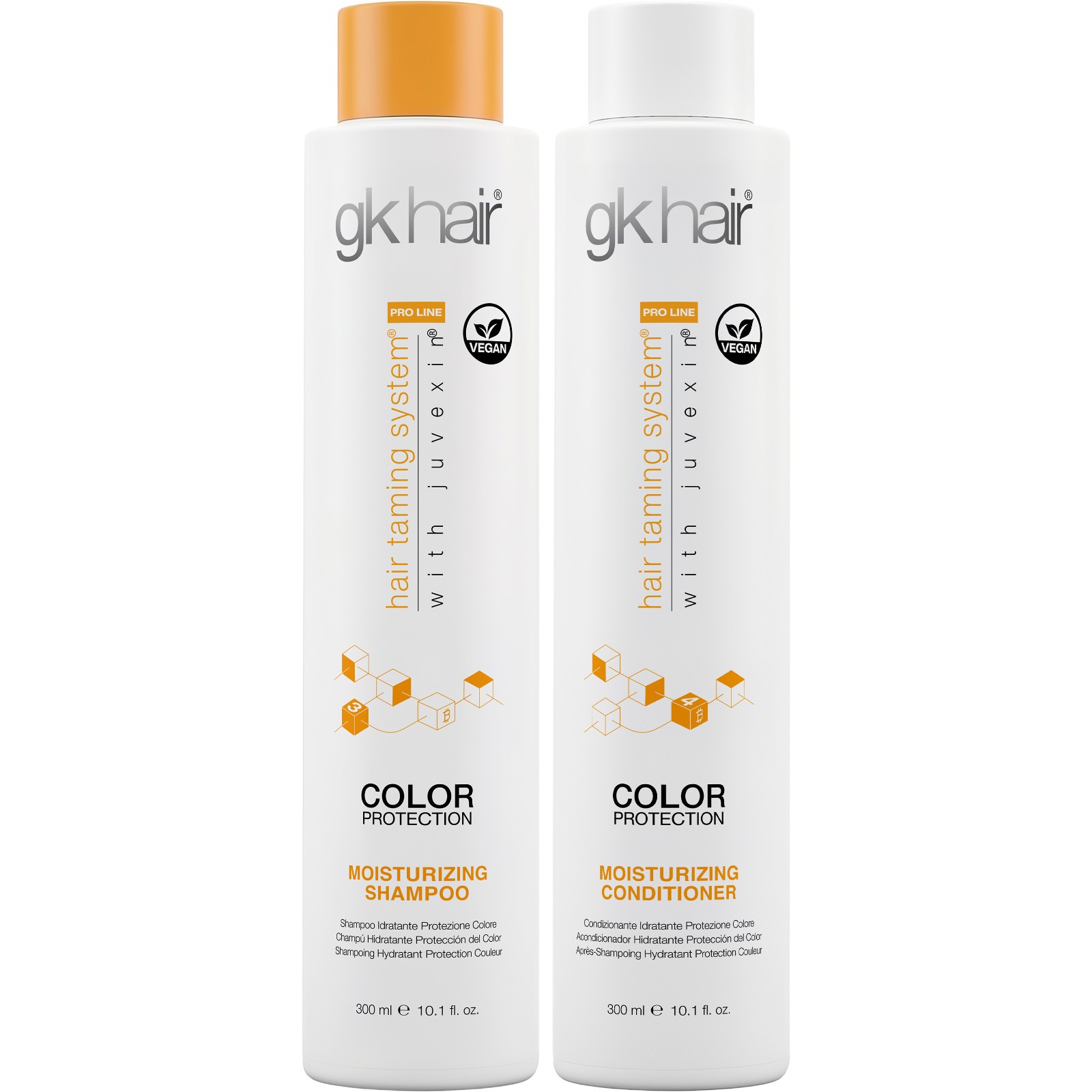 GK Hair Moisturizing Shampoo and Conditioner for Dry, Dull Hair – Unisex Care GK Hair Moisturizing Shampoo and Conditioner for Dry, Dull Hair – Unisex Care