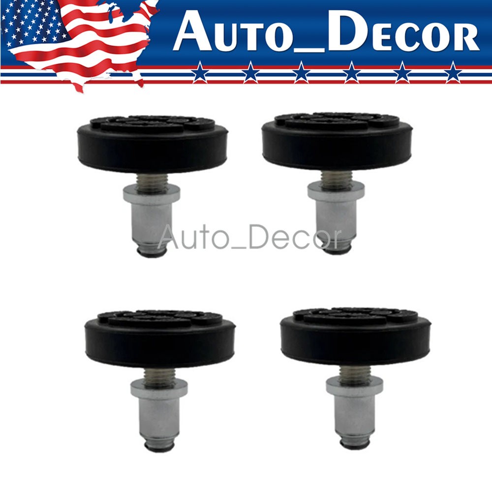 4PC Car Lift Rubber tray Heightening Feet Plus High Leg Pads Shaft Diameter 35mm