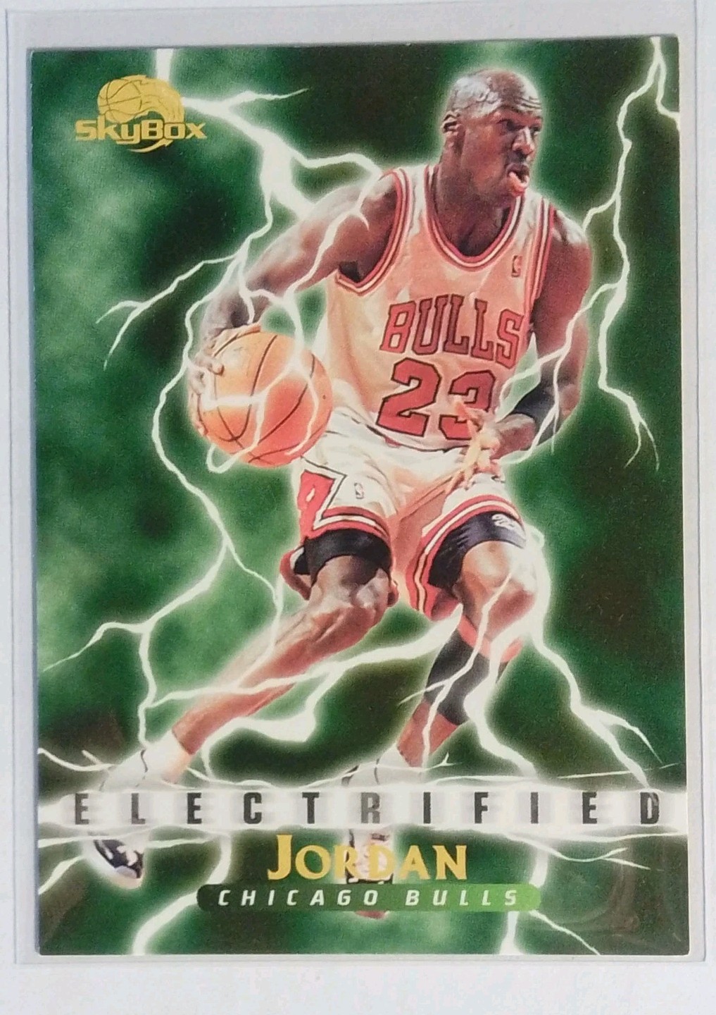 1995-96 Skybox Premium - Electrified Michael Jordan #278 NM-MT 1995-96 Skybox Premium - Electrified Michael Jordan #278 NM-MT