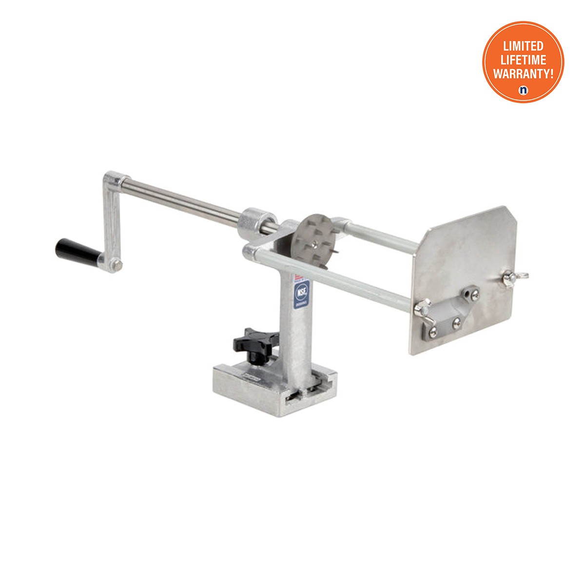 Nemco 55050AN-R Manual Spiral Fry Ribbon Cutter, Aluminum & Stainless Steel, ...