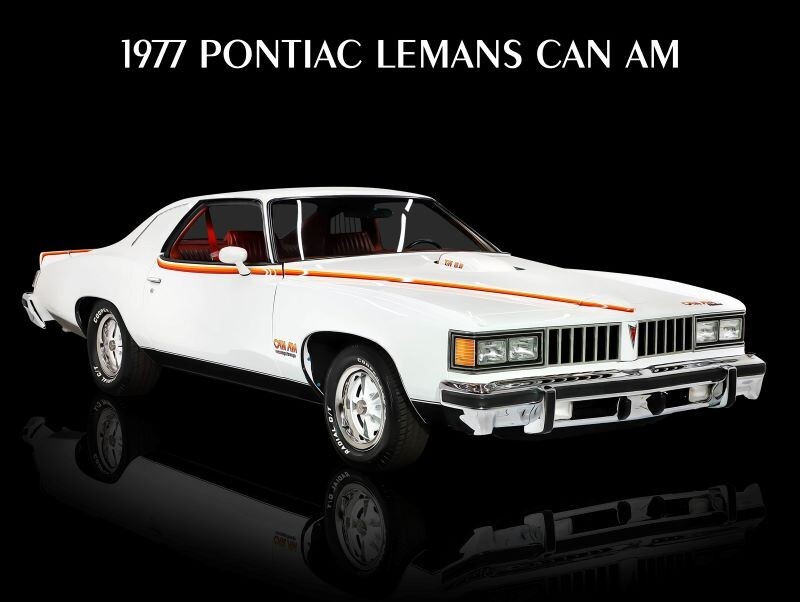 1977 Pontiac LeMans Can Am Special Edition New Metal Sign: 12x16\