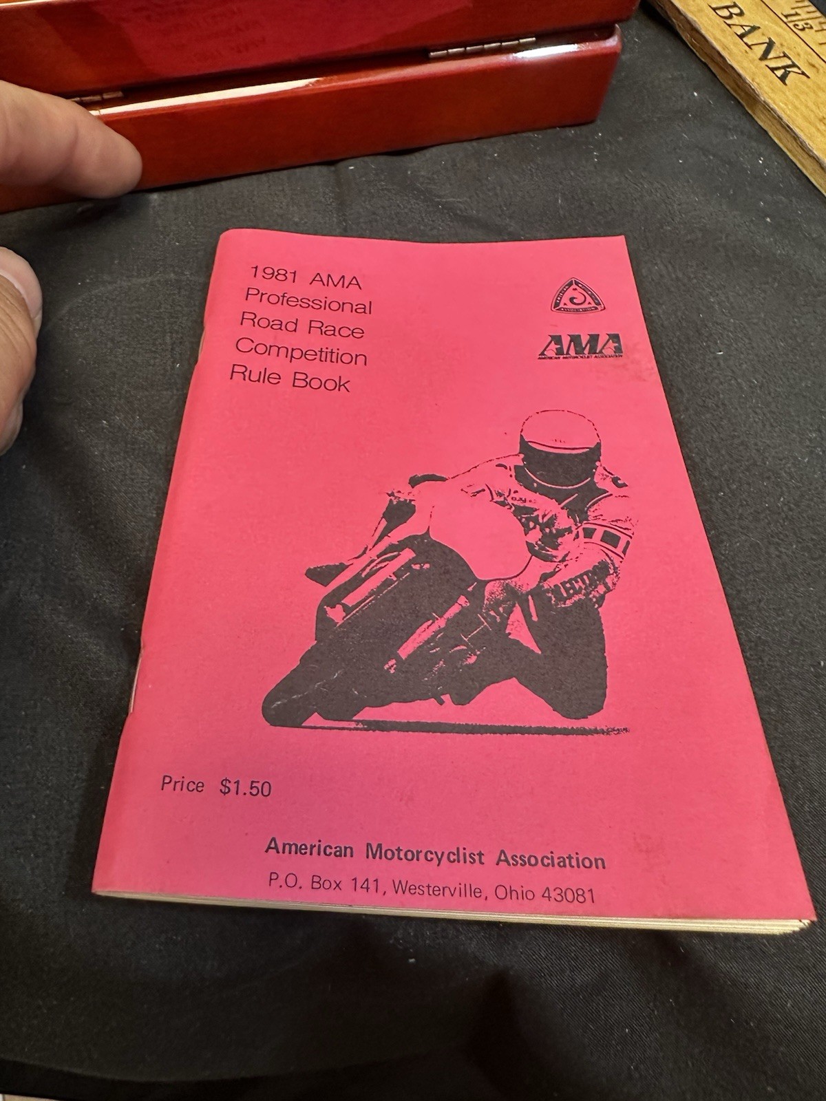 1981 AMA Professional Road Race Competition Rule Book 1981 AMA Professional Road Race Competition Rule Book