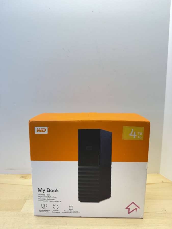 WD My Book 4TB External Desktop Hard Drive WDBBGB0040HBK-NEWM WD My Book 4TB External Desktop Hard Drive WDBBGB0040HBK-NEWM