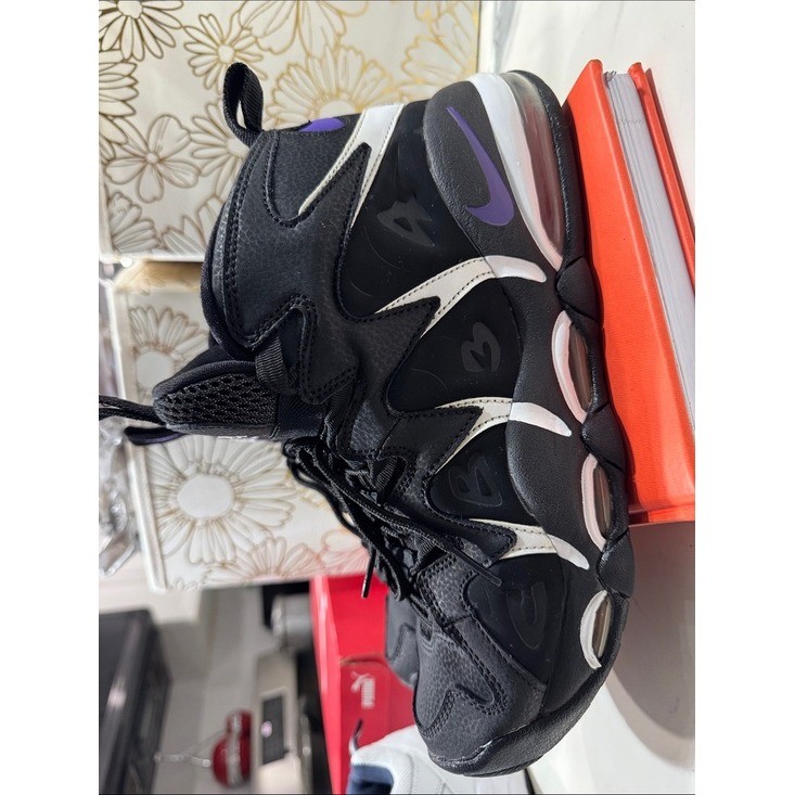 Nike Air Max CB 34 Charles Barkley Phoenix Suns Black Purple  Mens 11